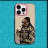 Чехол для телефона рэпера S-Snoop Dogg для iPhone 16,15,14,13,12,11,Mini,Pro,MAX Розовый Матовый Силиконовый Чехол