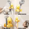 Adjustable Shower Holder Suction Cup Punch Free Sprayer Fixed Bracket Little Yellow Duck Reusable Shower Head Storage Rack