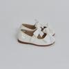 Baby Jam Girls' Two-tier Ribbon Flat White-Y910