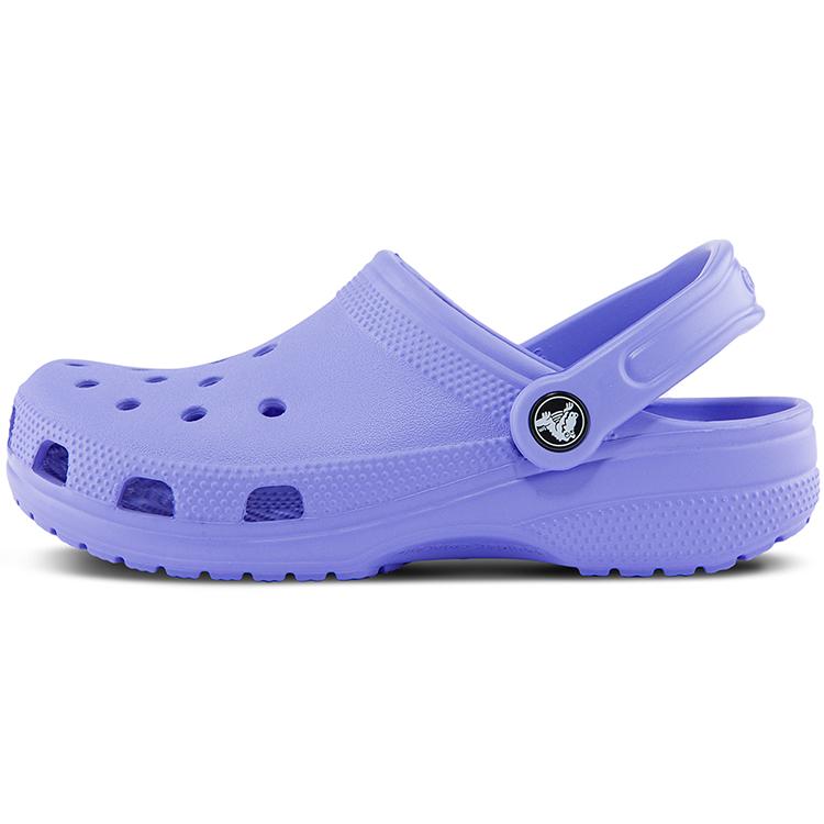 Crocs Классические клоги пляжные унисекс кристально-фиолетовые сандалии 10001-5PY