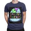 Gleb Smiling Friends Graphic Funny 100 Cotton TShirt Smiling Friends Season 2 Tees Tops For Unisex