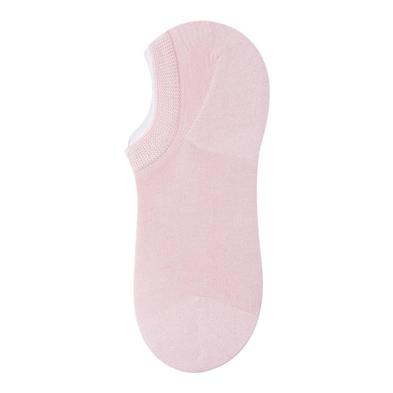 Female Summer Ultra Thin 10A Antibacterial Shallow Mouth Invisible Do Not Drop Heel Short Boat Socks