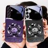 Круглый Лотос Золотая Точка Для Samsung A 20 30 22 23 24 25 26 31 32 33 34 35 42 50 51 52 53 54 55 56 70 71 72 73 стеклянный чехол для телефона
