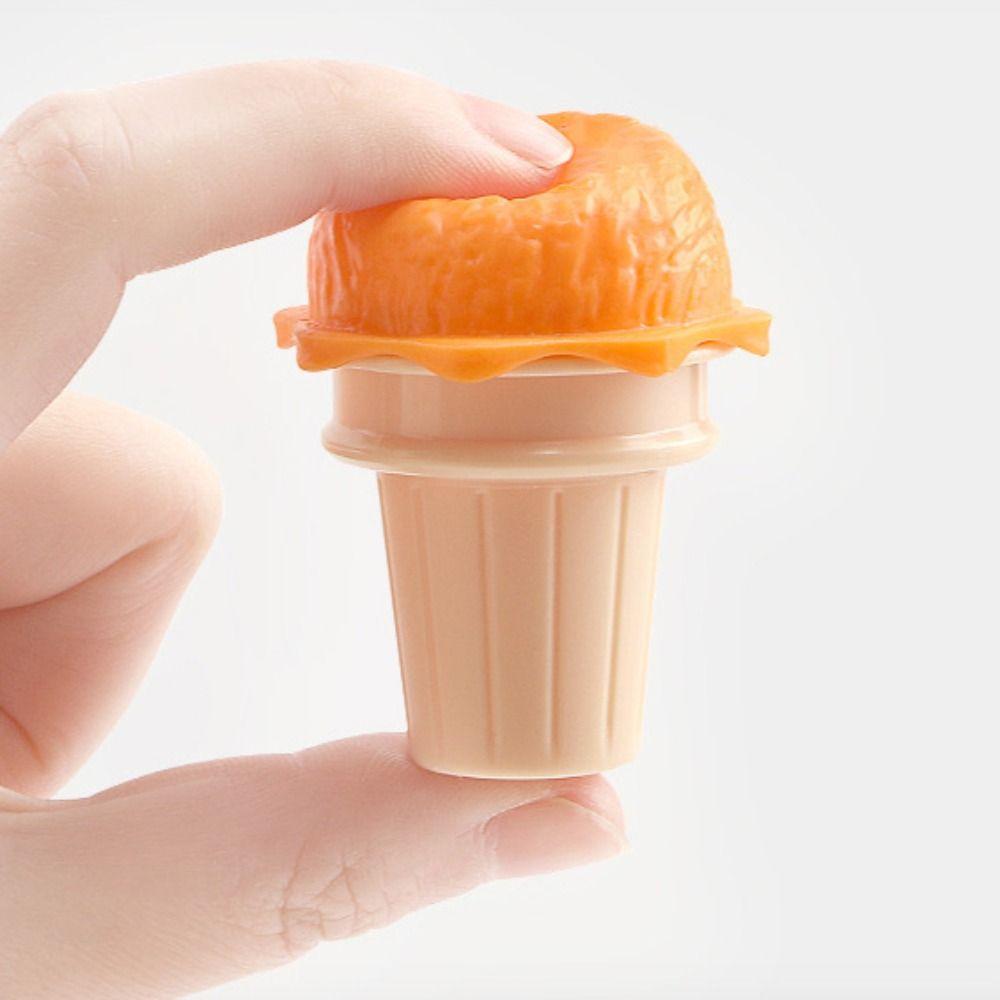 Plastic Pretend Play Food Toy Interactive Math Learning Toy Kids Ice Cream Play Set  Kids Children