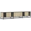 TV Stand in Sonoma Oak Finish 210 x 35 x 41 cm Engineered Wood