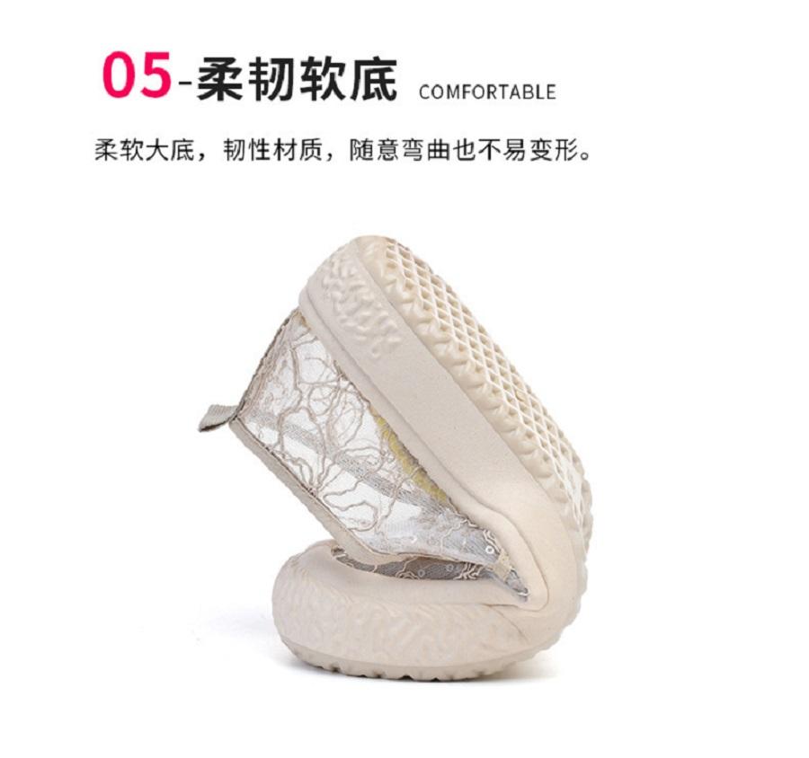 Женские летние новые сетчатые дышащие туфли для рыбалки на плоской подошве для девочек, повседневные универсальные туфли из парусины с толстой подошвой для женщин