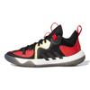 Harden Stepback 2 J Износостойкие Полувысокие Детские Баскетбольные Кроссовки Черный Красный Коричневый Подростковые Кроссовки FZ1549