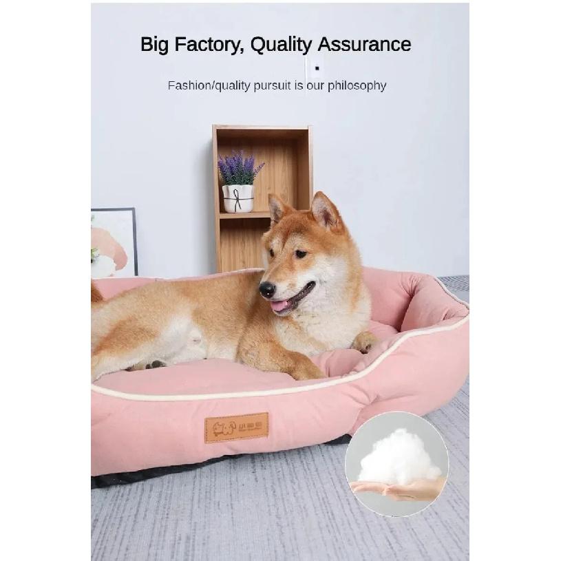 Dog Sofa Big Bed Pets Dogs Accessories Small Breeds Accessory Bedding Pet Supplies Cushions Mat Bad Blanket Cushion Fluffy Puppy