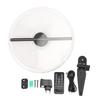 3D Hologram Fan Wireless Fidelity 1300rpm 3D Holographic Projector Advertising Display with 224 LED