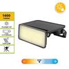 Luminaire D'exterieur > Balise Solaire - Borne Solaire - MAYA XL : Projecteur LED solaire 1600 lumens. Réglable. Avec détecteur de