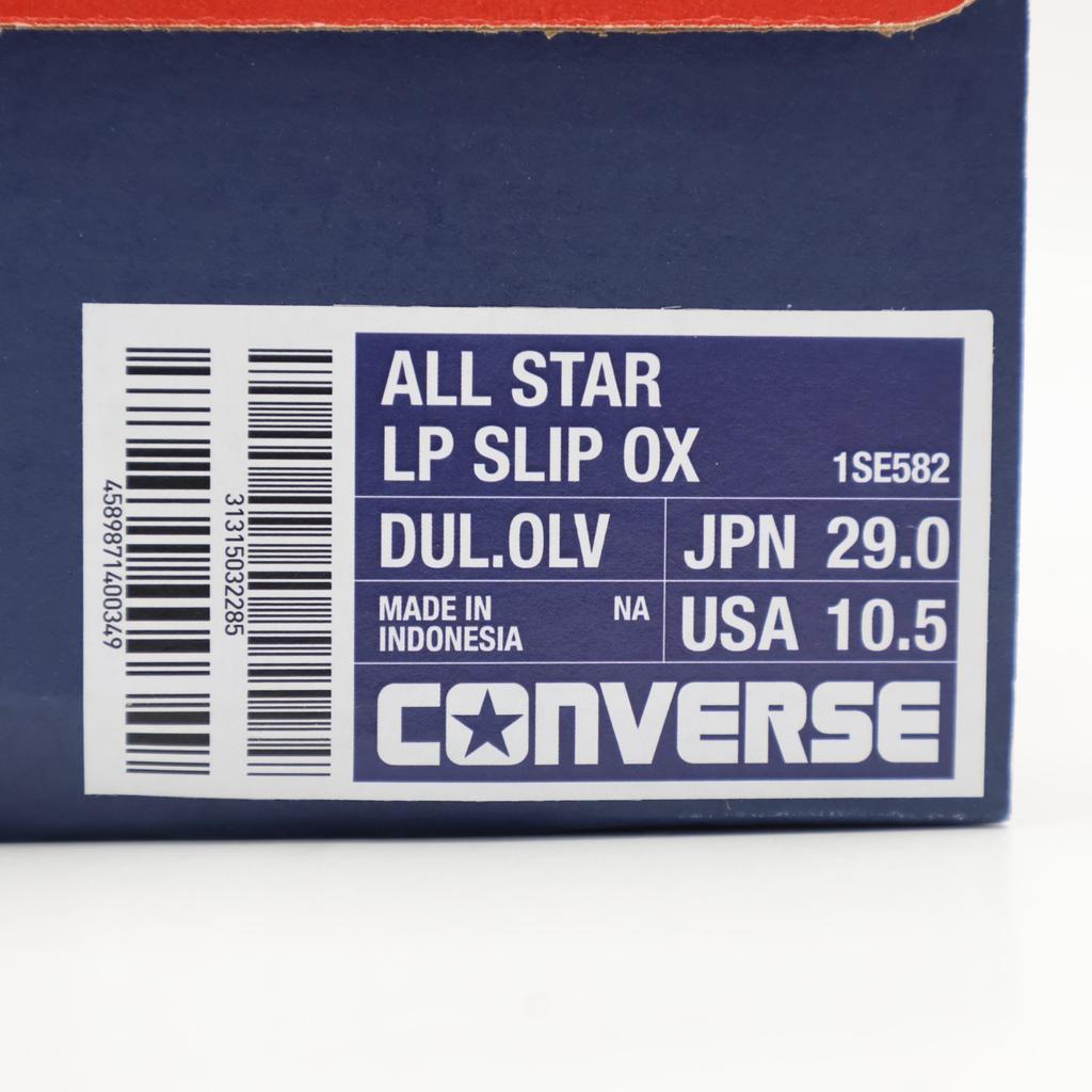 31315032 Converse All Star LP Slip OX Приглушенный Оливковый (Мужской)