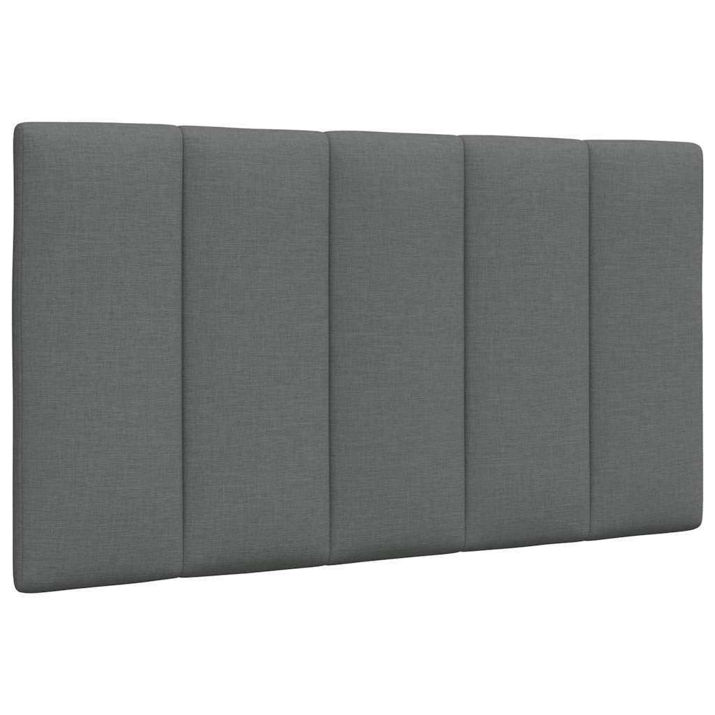 Headboard Cushion Hanko Dark Grey 80 cm Fabric