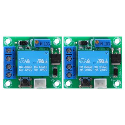 2 шт. Плата защиты аккумулятора от пониженного напряжения PCB Модуль отключения при низком напряжении Менее 10 мА 5 В