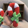 Рождественская конфета в форме игрушки для питомца, игрушка для собаки с голосом, плюшевая кукла, подушка для дивана, рождественский декор, игрушка для щенка для прорезывания зубов, игрушка для собаки против укусов