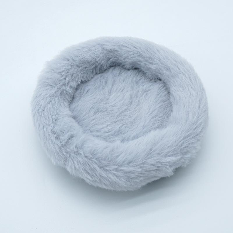 Дышащий круглый матрасик-гнездо для хомяков, шиншилл, сахарных поссумов и декоративных крыс - хлопковый матрасик для глубокого сна для маленьких питомцев