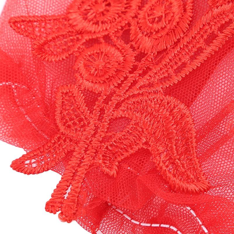 Banquet Etiquette Gloves Long Lace Hollowed-out Dress Gloves