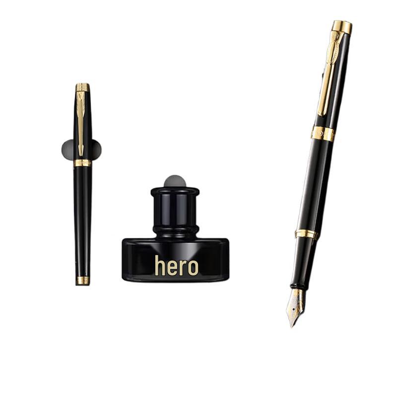 Подарочный набор с перьевой ручкой HERO 1505 и чернилами