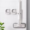 3Pcs Self-adhesive Broom Holder Wall Mounted Broom Mop Clip Broom Brush Organizer  Kitchen