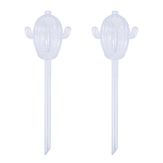 Yousheng Cactus Watering Globes Plant Self Watering Bulbs Transparent Automatic Watering Globes for Indoor Outdoor Plants Home Gardening