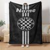 Custom Name Senegal Football Crest Party Blanket For Couch Bed Plush Cozy Fuzzy Blanket Super Soft Warm Blankets For Fall And Winter 0916221