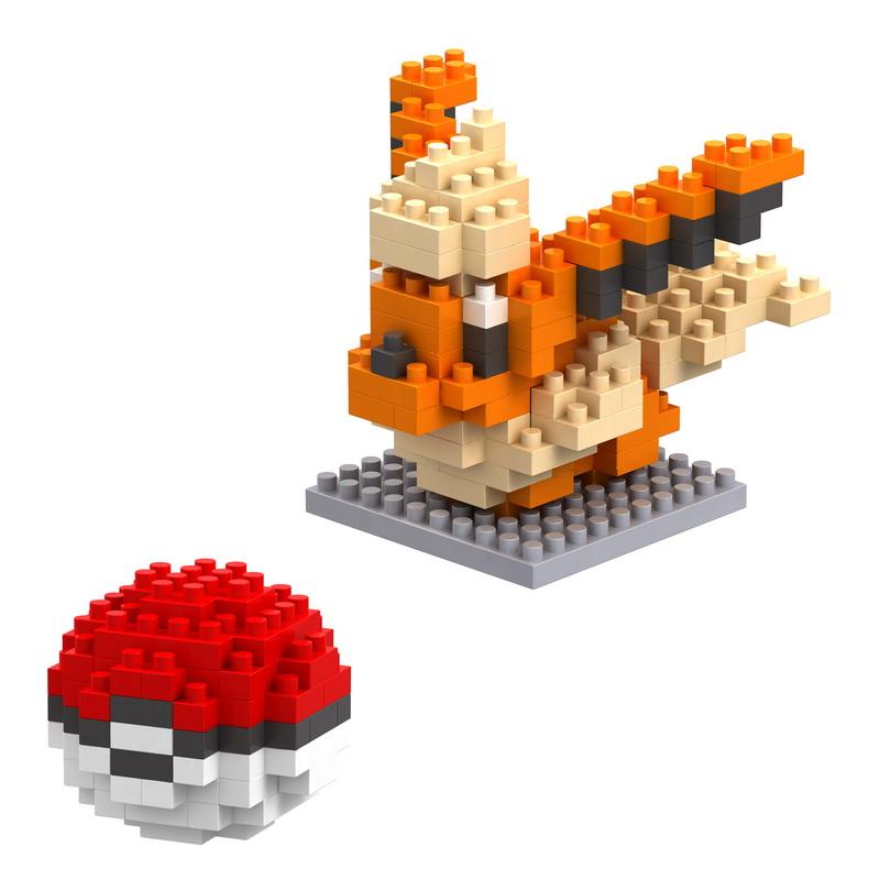 75 Style Pokemon Building Blocks Assembly Anime Picachu Charizard Doll Blastoise Bulbasaur Gengar Bricks Toy For Kid Gift