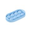 8 Girds Ice Cube Trays for Freezer Mini Ice Ball Maker Mold Circle Round Ice Cube Mold with Lid Making Household Kitchen Tools