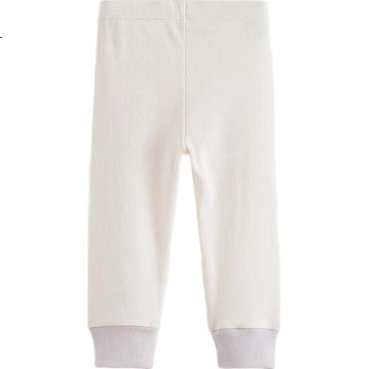 MARC&JANIE Girls' Color-Block Elastic Leggings, Children's Pants, Baby Spring Outfit 2025, 250302