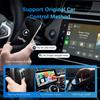 Мини CarPlay Android Auto беспроводной адаптер 2в1 Smart Box Dongle Bluetooth WiFi быстрое подключение Plug & Play для OEM проводной Carplay
