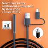 Мини-камера 7 мм 2 м жесткий провод Android Type-C USB камера обнаружения автомобиля трубопровод обнаружения водонепроницаемый эндоскоп регулируемый кабель