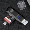 Usb3.0 Кардридер Многофункциональный телефон Поддержка карт памяти SD/TF Хранилище Высокое считывающее устройство Мобильные аксессуары