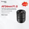 Автофокусный полнокадровый объектив 7artisans AF 24mm F1.8 для байонета Nikon Z
