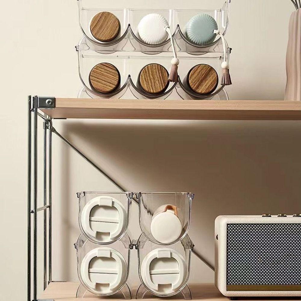 Пластиковый держатель для стакана, устойчивый к падению, стойка для вина, многофункциональный держатель для бутылок с водой, кухня