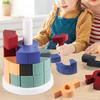 Color Stacker Education Puzzle Development Hand Eye Coordination Building Blocks Stacking