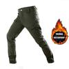 Winter Fleece Pants Cargo Men Jackets Outdoor Fishing Windproof Sharkskin Trousers Hiking Trekking Camping