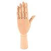 Wooden Hand Model, Flexible Movable Left Hand Mannequin   for Education Art Crtion
