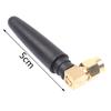 2.4G Wifi Bluetooth Radio Antenna 2.5Db Gain Sma Male Plug Connector Right Angle