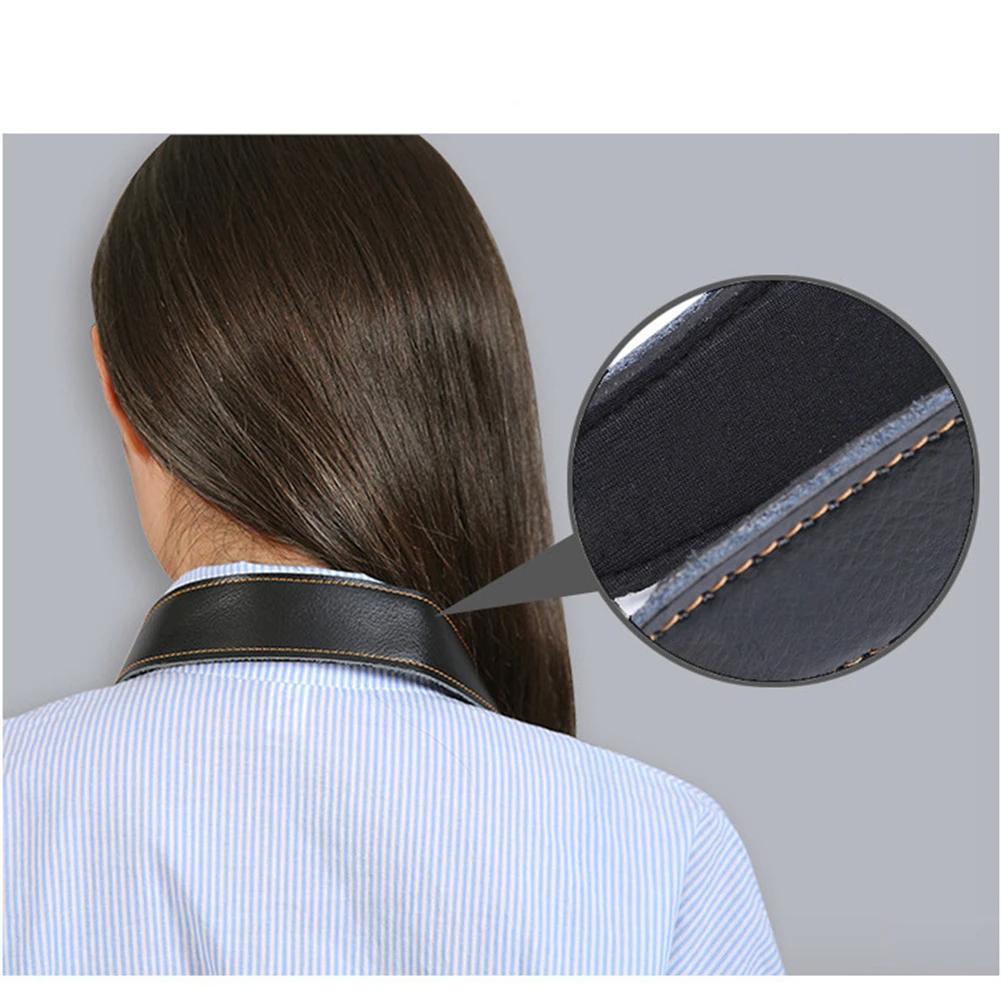 Leather Saxophone Strap Saxophone Lanyard Neck Strap Protection Neck for Soprano Tenor Alto Baritone Sax Musical Instrument