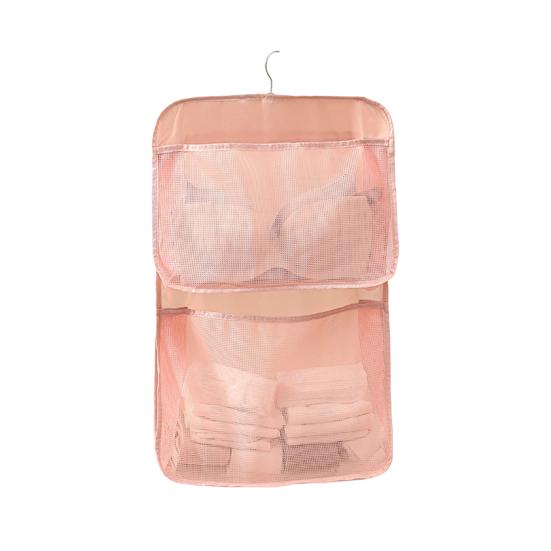 Органайзер для шкафа большой вместимости, сетка для хранения с крючком, дышащий, подвесной