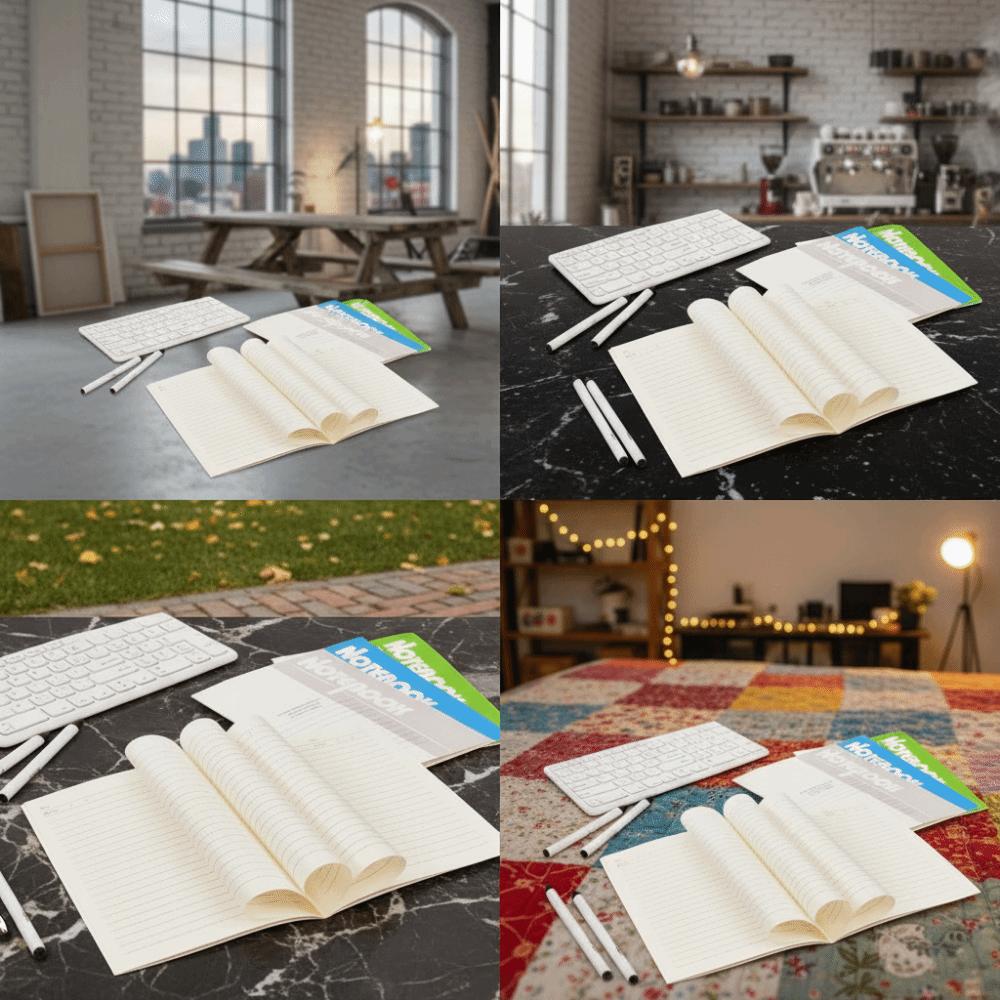 Soft Cover Notepad Thick Lined School Stationery High Quality Hardcover  Students