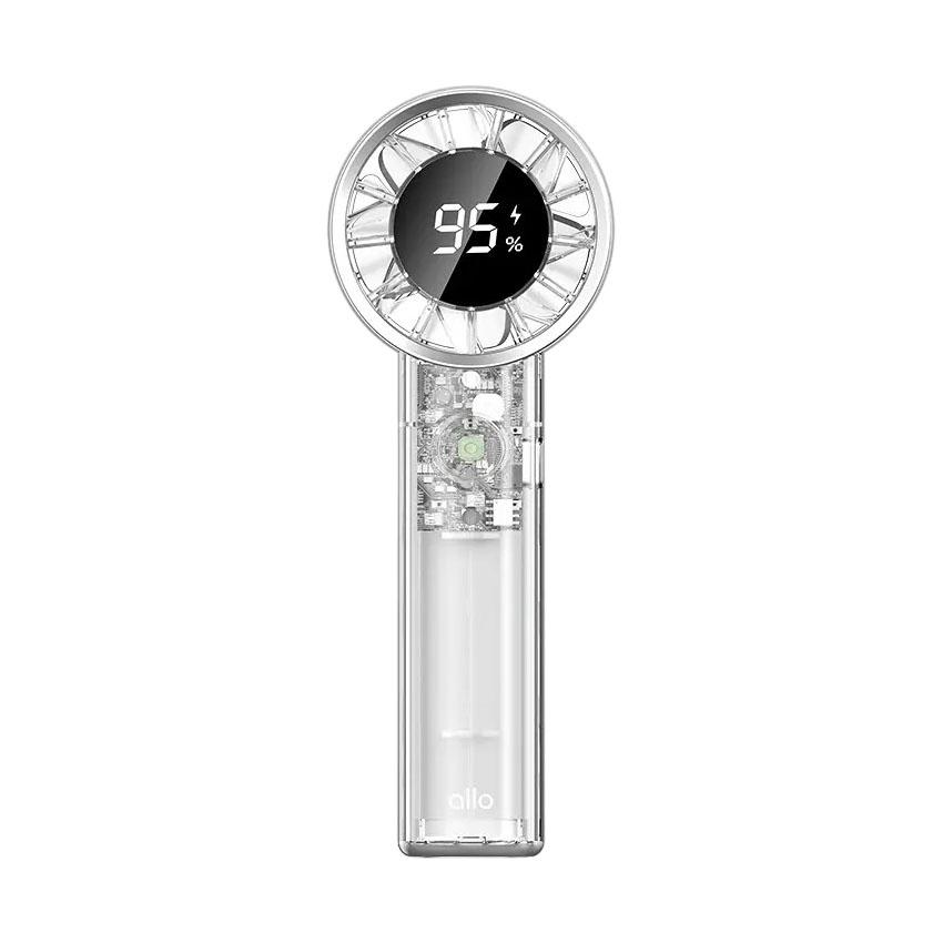 ALLOKOREA Clear Turbo Portable Jet Fan FT2 USB-C Rechargeable Handheld Cooling Fan