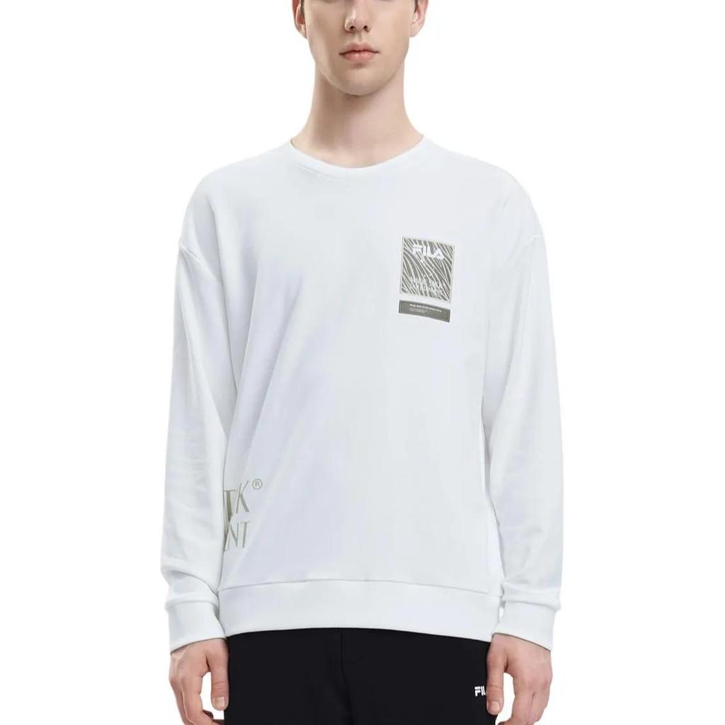FILA Sweatshirt Men's Standard White (Unisex) Sweatshirts F11M339205F WT