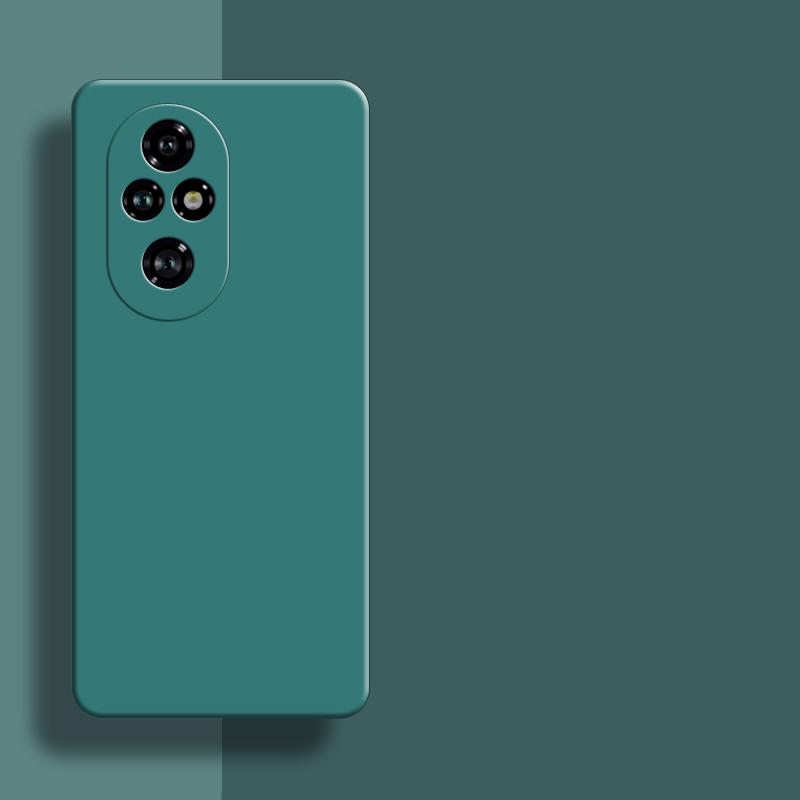 Чехол для Honor 200 Pro Чехол для Honor 200 Оригинальный жидкий силиконовый резиновый противоударный бампер для Honor 200 Pro 5G Fundas
