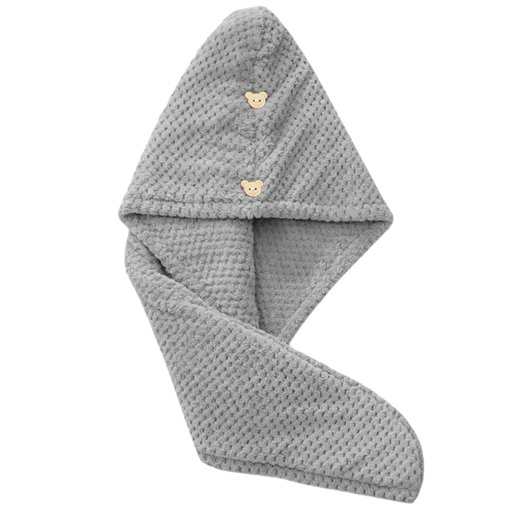 Полотенце для волос из микрофибры для женщин, быстросохнущее и не пушащееся полотенце для волос, дополнительный цвет, быстросохнущее полотенце