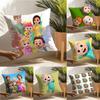 Cartoon C-Childrens Pillow Case Linen Cushion Covers For Decorative Sofa Home Pillows Case Car Chair Pillows Cases
