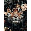 5D DIY Diamond Painting Kit Paint Flower Animal Fox Wolf Cat Tiger Full Round Embroidery Mosaic Cross Stitch Home Decor