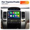 Android интеллектуальные системы автомобильный радиоприемник для Toyota Land Cruiser Prado 120 LC120 2003-2009 видеоплеер Carplay GPS 2Din головное устройство