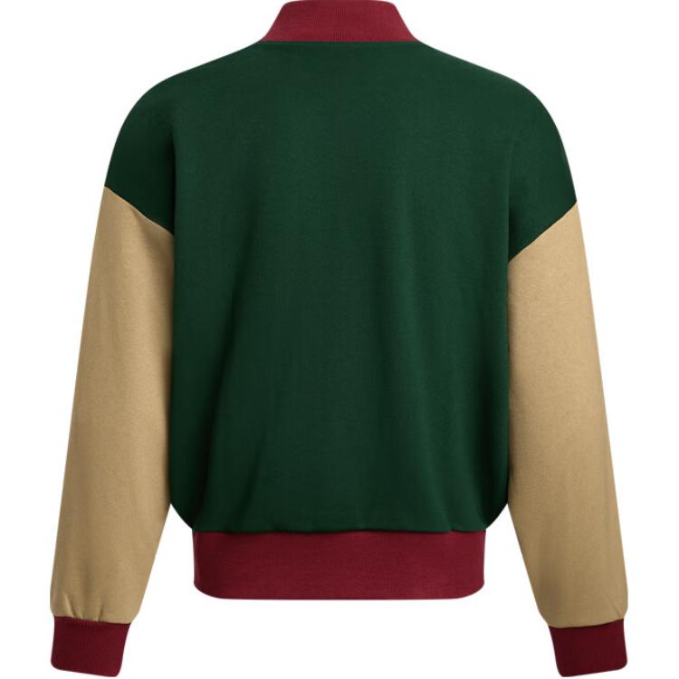 Under Armour Мужская куртка Icon Training с опущенными плечами, лесной зеленый 1387887-301
