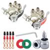 Quick Release Disconnect Car Battery Terminal Connectors Auto Battery Terminals Positive Negative Battery Cable Ends for