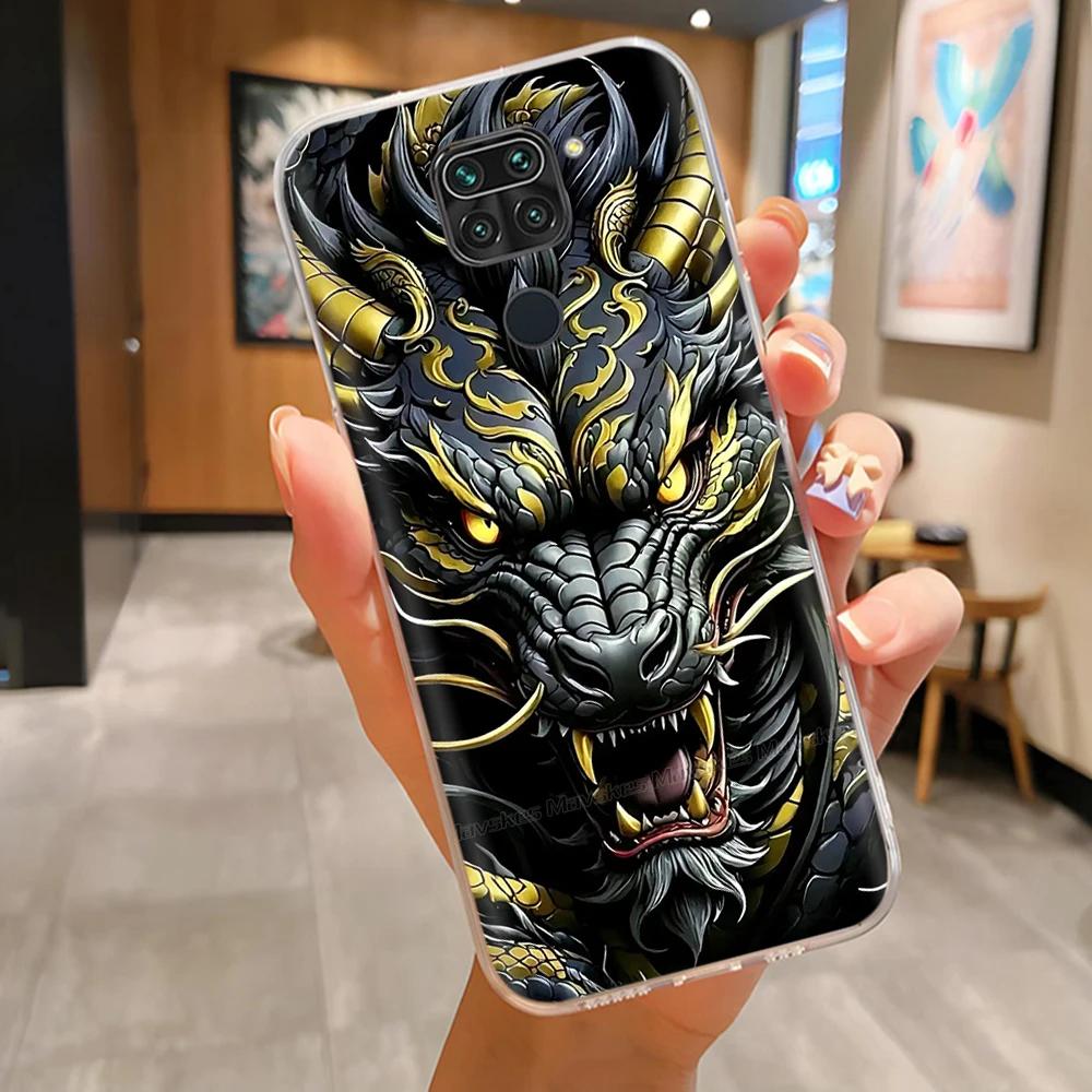 Чехол для телефона Xiaomi Redmi Note 9 Чехол Кот Панда Полная защита Силиконовая задняя крышка Для Redmi Note 9 Note9 Чехлы Fundas Coque