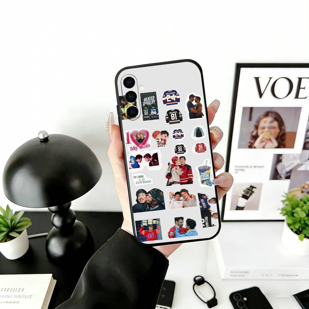 H-Heated R-Rivalry R-Russia C Phone Case For Samsung Galaxy A73,A72,A71,A70,A53,A52,A51,Soft Silicone Black Cover